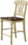 ACME Furniture 70432 Dylan Buttermilk Counter Height Chair (Set of 2)