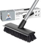 MR.SIGA Floor Scrub Brush with Long