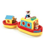 HappyLand Water Lily Canal Boat For Children From 18 Months to 5 Years Early Learning Centre Bath Toy Toy Boats For Water Play Happy Land toy Sets Elc Toys Boat Bath Toy Early Learning Centre Toys