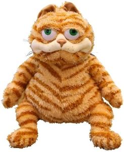 30cm Fat Orange Cat Plush,Fat Kitten Stuffed Animals Toy, Cute Garfield The Cat Plush Dolls Toy,Lifelike Yellow Tabby Cat Kitty Toy, Cute Fat cat Plush Toy,Fat cat Doll Plush Pillows ( 30cm)