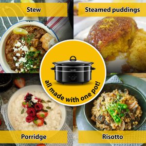 Crock-Pot 6.5L Slow Cooker – Black