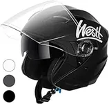 Westt Open Face Helmets with Dual S