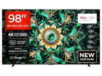 TCL 98Q7C-UK QD-Mini LED TV, 4K HDR Premium 2600, Smart TV Powered by Google TV (Dolby Vision IQ & Atmos, HVA Panel, Audio by Bang & Olufsen, 144Hz Motion Clarity Pro)