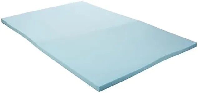 Linenspa LS20FF30GT - 2 Inch Gel Infused Memory Foam Mattress Topper, Full, Double