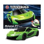 Airfix QUICKBUILD Model Car Kit - McLaren P1 Green Car Building Kit for Kids 6+, Construction Toys for Boys & Girls, No Glue Model Making - Classic Car Gifts Plastic Model Kits