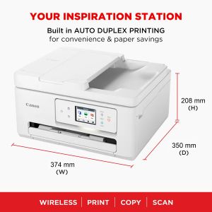 Canon PIXMA TS7750i All-in-One Wireless Printer – Print, Scan, Copy