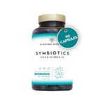 Probiotics and Prebiotics for Adults, Bio Culture Complex 40 Billion CFU Probiotics Bacteria Multi Strain and Inulin. Irritable Bowel Syndrome IBS, Intestinal Flora 90 Capsules N2 Natural Nutrition