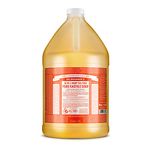 Dr. Bronner’s - Pure-Castile Liquid Soap (Tea Tree, 3.8 L) - Made with Organic Oils, 18-in-1 Uses: Acne-Prone Skin, Dandruff, Laundry, Pets and Dishes, Concentrated, Vegan, Non-GMO