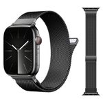 ORRLBB Patented Strap Compatible with Apple Watch Straps Series 10 9 8 7 6 5 4 3 SE2 SE Ultra2 Ultra 49mm 46mm 45mm 44mm 42mm 41mm 40mm 38mm for Women Men, Magnetic Milanese Loop for iWatch Bands