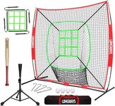 7'x7' Baseball Practice Net for Hit