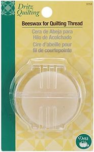 Dritz 3153 Beeswax for Quilting Thread with Holder, Natural, 1 Pack