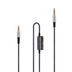 Cable Headphones With Microphone Volumes