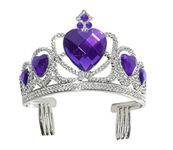 Purple Heart Princess Tiara