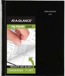 AT-A-GLANCE 2025 Planner, Monthly, 7" x 8-1/2", Medium, Hardcover, DayMinder, Black (G400H0025)