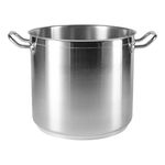 SignatureWares Stainless Steel Stock Pot 16 Quarts (15.14 Liters) Capacity - STOCKPOTSS16 (Lid is Sold Separately)