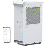 Crecolife 20L/Day Dehumidifiers for Home, Wifi Controlled App，Dehumidifiers for Drying Clothes, 3.5L Water Tank, Timer & Child Lock,for Bedroom Drying Room Basement