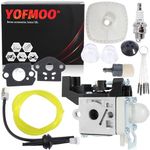 YOFMOO A021004231 Carburetor Compatible with Zama RB-K118 RB-K119 Echo GCA45 HC-2420 Carb Hedge Clipper Brush Cutter Lawn Mower String Trimmer Chainsaw Bower