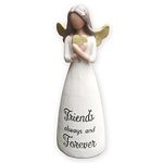 Friend Angel Figurine Ornament Collectible Figure Gift for Friend Birthday Christmas or Special with Thoughtful Words and Sentimental Verse Guardian Angel