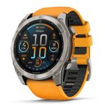 Fenix 8 51mm,AMOLED,Saph,Ti/Bare/Grpht,SparkOrg/GrphtBd