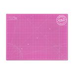 Elan A2 Cutting Mat A2 INCH Pink and Purple, 5-Ply Craft Mat, Self-Healing Cutting Board Craft, Art Mat, Self Healing Cutting Boards 24 x 18 INCH, Dressmaking Accessories for Sewing, Quilting