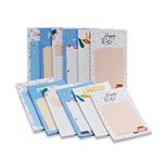 COI Daily Planner Notepad Undated Planner, Daily Agenda, Focus, and to Do List Pad with Daily Checklist Set of 12 Pads