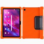 Oneyijun Case for Lenovo Yoga Tab 11 2021 YT-J706F J706N 11 inch Tablet Soft Silicone Shockproof Rubber Shell Protective Cover (Orange)