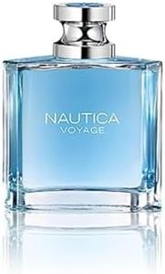 Nautica Voyage Eau De Toilette, Cologne and Fragrance For Men, Fresh, Romantic, Fruity Scent Woody, Aquatic Notes of Apple, Water Lotus, Cedarwood, and Musk Ideal Day Wear, Long Lasting 3.3Fl oz
