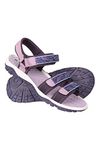 Mountain Warehouse Reef 3 Strap Kids Sandals - Neoprene Lined Boy & Girls Beach Shoes, Durable Sandals, Hook & Loop, Quick Dry Summer Footwear - for Beach Walking Zebra Kids Shoe Size 12