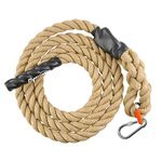 Perantlb Outdoor Climbing Rope for Fitness and Strength Training, Workout Gym Climbing Rope, 1.5'' in Diameter, Length Available: 10, 15, 20, 25, 30, 50 Feet