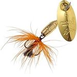 Panther Martin Deluxe Fly Spinning Lure, Gold/Orange, 1/8 oz