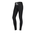 Calvin Klein Jeans High-Waist Logo Leggings, Black L Black