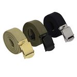 Rothco 54 Inch Military Web Belts in 3 Pack - - One size