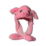 oAutoSjy Cute Pink Pig Hat Ear Movi