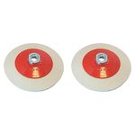 Silverline 105864 Bevelled Felt Buffing Wheel 115 mm (Pack of 2)