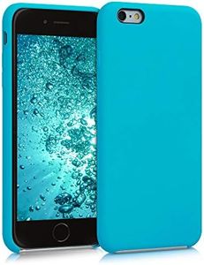 kwmobile Carcasa Compatible con Apple iPhone 6 Plus / 6S Plus Funda - Case TPU y Silicona antigolpes - Apto Carga inalámbrica - Glaciar Cool