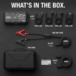 NOCO GENIUSPRO50 50A Battery Charger – Smart Automotive Maintainer