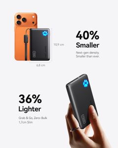 INIU 45W 10000mAh Power Bank – Fast Charging Portable Charger