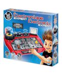 Buki Electronic Expert - Electric Circuit Kits For Children, STEM Kids Science Kit, 50 Circuits & Components, Resistors, Diodes, LEDs, Switches & Rotating Lights β No-Solder Experiments for Kids 8+