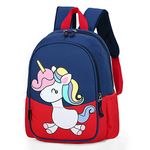 POWOFUN Kids Toddler Preschool Travel Backpack Kindergarten Cool Cute Cartoon Schoolbag Backpack Unicorn Purple Backpack Bookbag For Girls Boys Baby