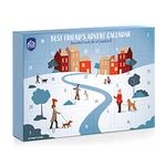 24 Joyful Days Advent Calendar | 24 Unique and Tasty Treats for All Dogs | Himalayan Cheese Treats | Cookie Treats | Freeze Dried Whole Meat Treats | Made in Washington State