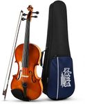INTERN INT-PVK-01 Neo 4/4 Full Size Violin Kit for Beginners & Professional | Solid Wood Violin Set with Bow, Rosin & Hard Case | Maple Wood for Learning & Practice Instrument.