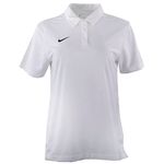 Nike Womens Dry Franchise Polo Shirt, White, Medium