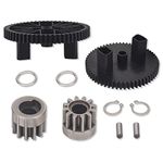 ZHIXING R-2280 NP08 Lawn Sweeper 60-Tooth Gears & R-2485Lh R-2485Rh Sweeper Gears Kit, Compatible with John-Deere/B-rinlyHardy STS 42" Lawn Sweeper, Fits STS-42, STS-420 Lawn Sweepers