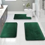 Clara Clark 3 Piece Bathroom Rugs B