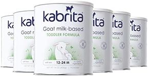 Kabrita Goat Milk Toddler Formula - Easy to Digest Baby Formula 12-24 Months - Contains Vitamin C, D, Iron, DHA, Non-GMO - Gentle on Sensitive Tummies - Formula Supporting Gut Health & Sleep - 14Oz (Pack of 6)