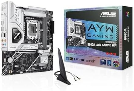 ASUS B860M AYW Gaming WiFi Motherboard, Supports 2 x M.2 Slots and 4 x SATA 6Gb/s Ports, DDR5, 1 x HDMI Port, 1 x PCIe 4.0 x16 Slot