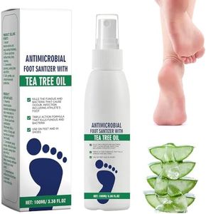 Foot Spray with Tea Tree Oil, Tea Tree Oil Feet Spray for Foot & Shoe Deodorizer Spray, Odor Control Quick Drying Freshener Odor Eliminator for Daily Feet Care (1pcs)