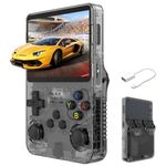 R36S Handheld Game Cosole: 3.5 inch IPS Retro Games Consoles HD Dual System Game Console(Black)