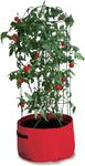 Haxnicks Tomato Climbing Patio Garden Planter | Strong 3 Sided Plant Support | Cordon Tomatoes | Reusable With Reinforced Handles And Drainage Holes | 35 x 35 x 110 cm | Planter090101