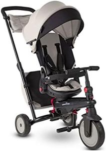 smarTrike STR7J 7-in-1 Folding Baby Tricycle, Warm Grey